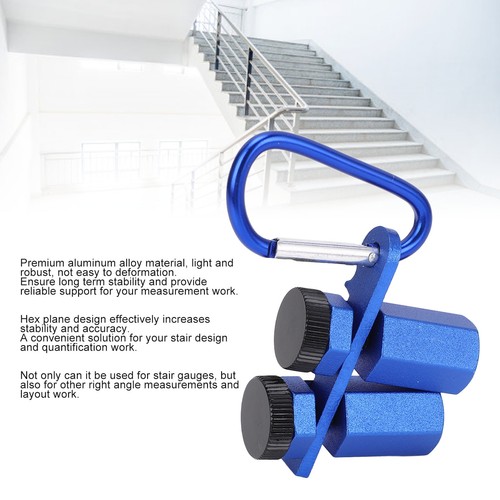 Aluminum alloy stair gauge - aluminum,